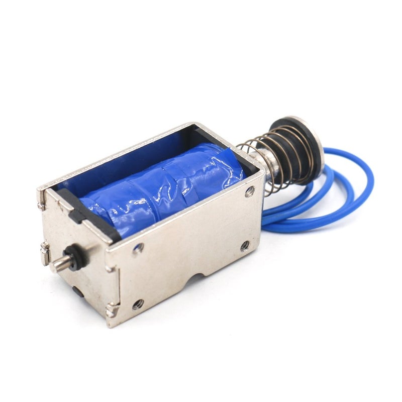 Baomain Solenoid Electromagnet BM-Z05 DC 12V 2A Push Type Open Frame 10mm 45N 9.9LB - Image 2